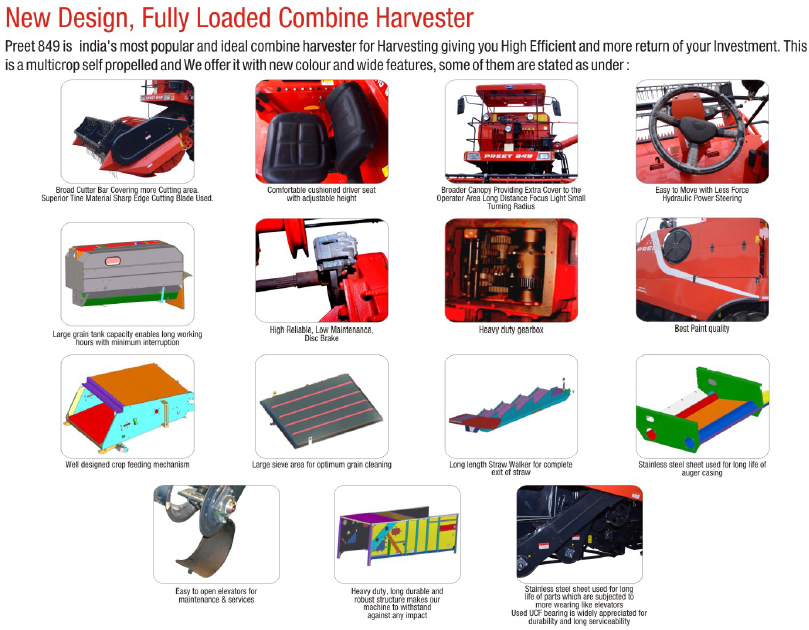 Combine harvester